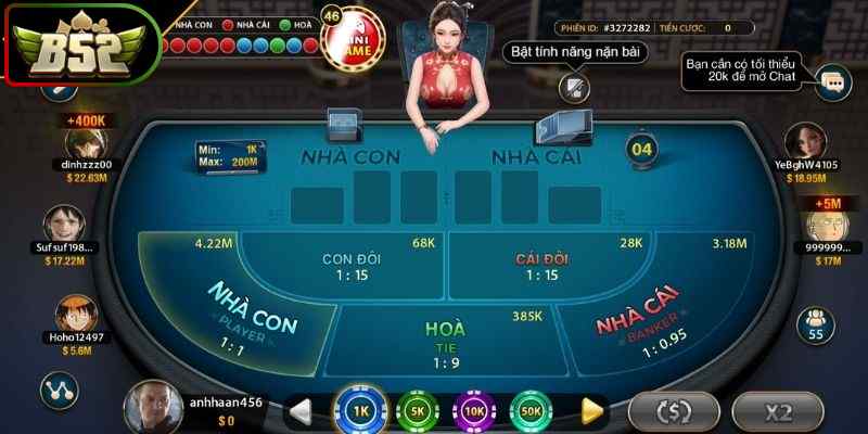 Baccarat tựa game  hứa hẹn mở ra trải nghiệm thú vị