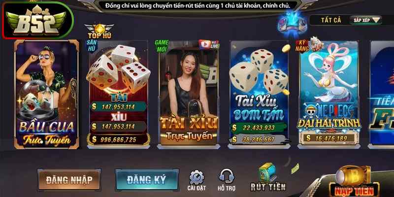 Trải nghiệm Bầu Cua đầy thú vị cùng nền tảng B52Club