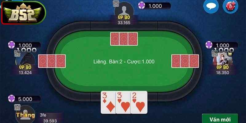 Nắm bắt thứ hạng trong quá trình chơi liêng