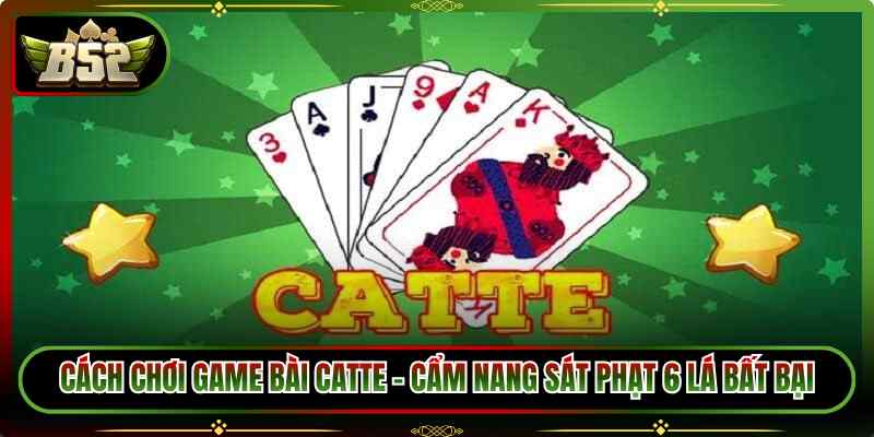 Cách Chơi Game Bài Catte – Cẩm Nang Sát Phạt 6 Lá Bất Bại