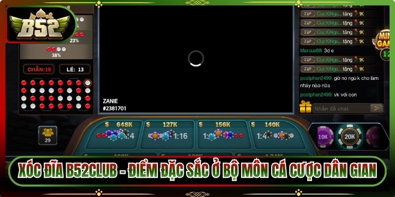 Xóc Đĩa B52Club – Điểm Đặc Sắc Ở Bộ Môn Cá Cược Dân Gian